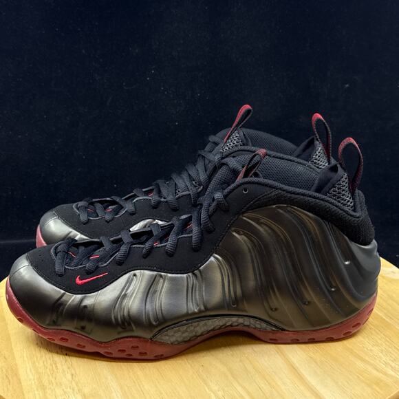 Nike Air Foamposite One Shoes Black Varsity Red IB2219-001 Men\'s Size 10.5 NEW main image 8